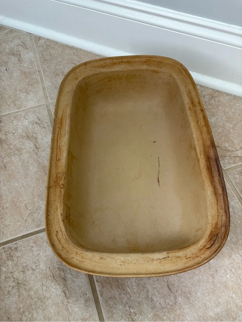 Pampered Chef Family Heritage Large Deep Casserole Roaster from their stoneware